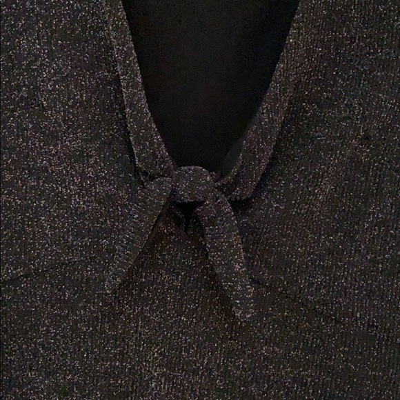 Urban Outfitters Sparkly Tie Front Mini Dress - Picture 4 of 10